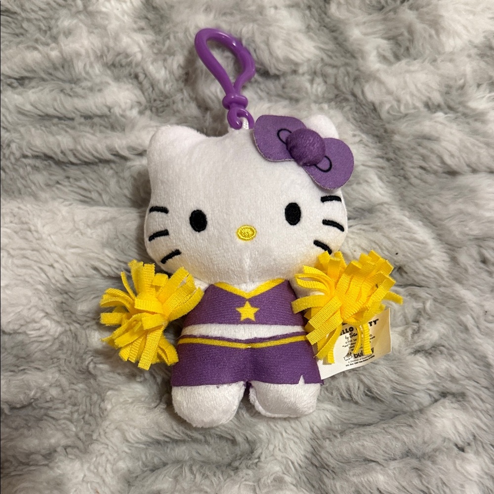 Sanrio Hello Kitty Cheerleader Plush KeyChain